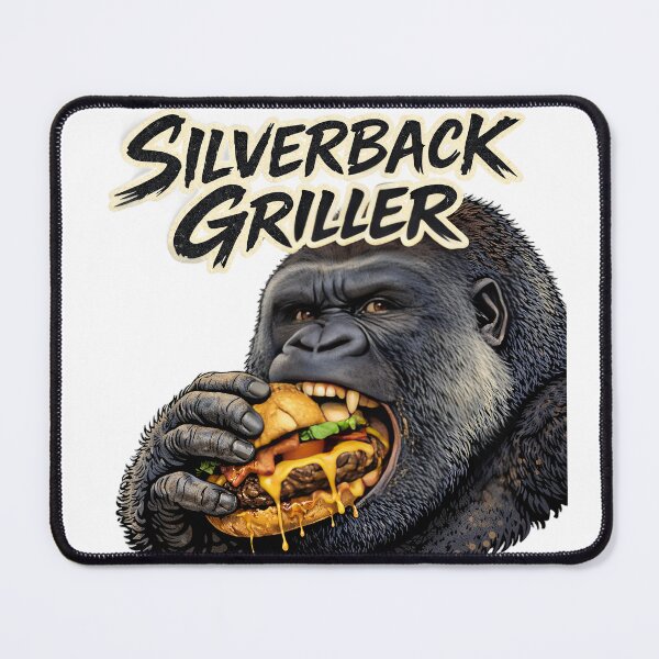 Item preview, Gorilla Griller Hungry Humour designed and sold by RuddyDoodles.