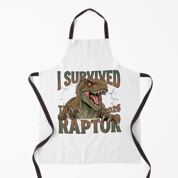 Item preview, I Survived The 2026 Raptor Dinosaur designed and sold by tessaaxx.