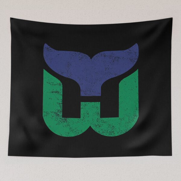 Item preview, Hartford Whalers Distressed Logo - Defunct Hockey Team - 1979-1997 Expansion Team For Connecticut - Strike Up The Brass Bonanza designed and sold by AlvarezAlden.