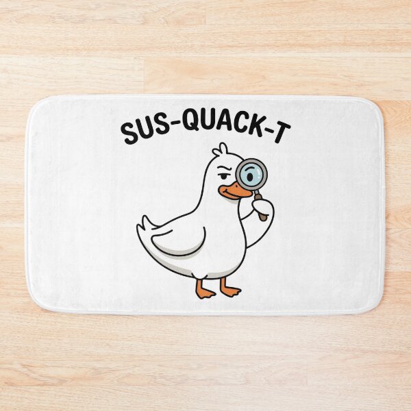 Item preview, Sus-Quack-T – Funny Detective Duck Pun | Cute Suspicious Duck Cartoon designed and sold by aiqdelicia.