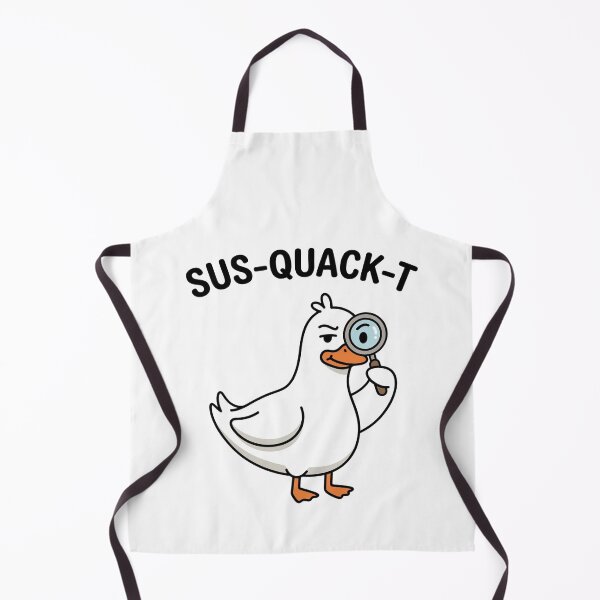 Item preview, Sus-Quack-T – Funny Detective Duck Pun | Cute Suspicious Duck Cartoon designed and sold by aiqdelicia.