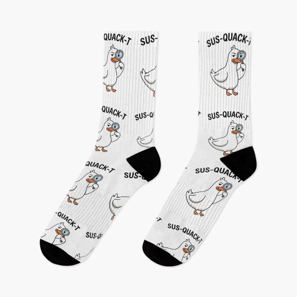 Item preview, Sus-Quack-T – Funny Detective Duck Pun | Cute Suspicious Duck Cartoon designed and sold by aiqdelicia.