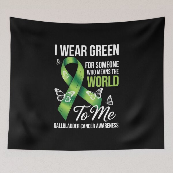 Item preview, I Wear Green For Bile Duct Cancer Gallbladder Cancer Warrior designed and sold by IdunayaStore.