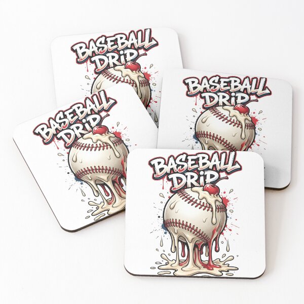 Item preview, Baseball Drip for Boys Ice Cream Drip Baseball Stuff Lover Playful Sport Graphic designed and sold by NADIASHOP86.
