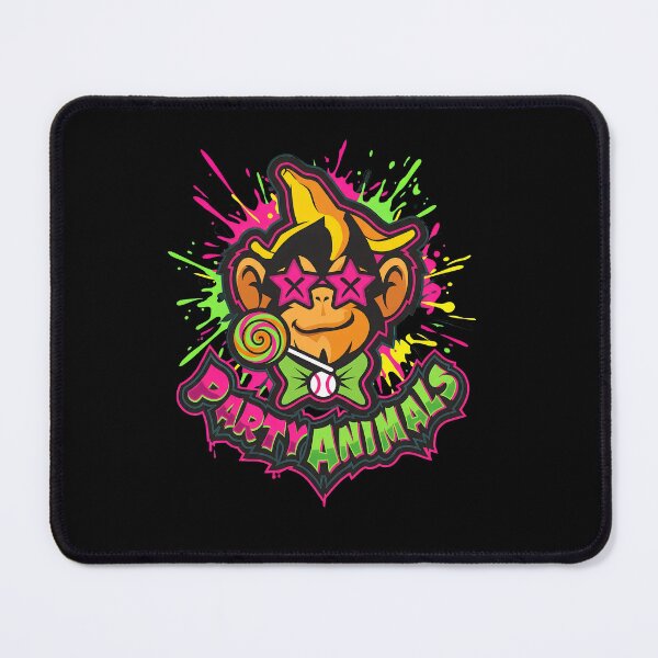 Item preview, Party Animals Baseball Monkey designed and sold by jestgushArt.