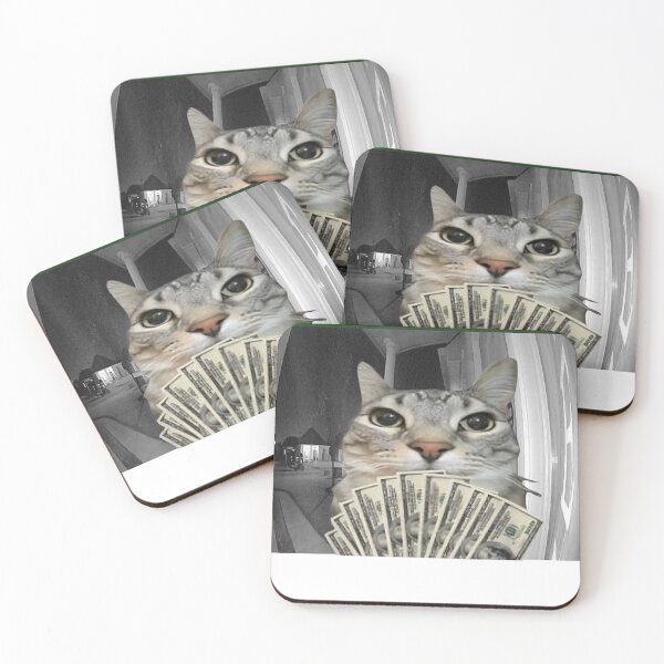 Item preview, There is Motion at Your Front Door Funny Cat Motion Meme designed and sold by valery-kenz.