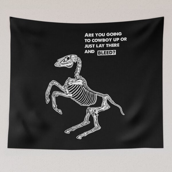 Item preview, Cowboy Up Skeleton Horse Anatomy Graphic designed and sold by wunuhrhzjx25.