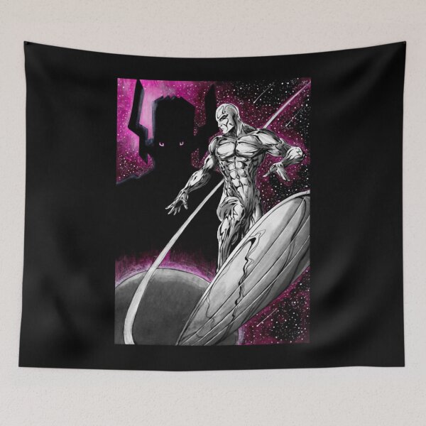 Item preview, Silver Surfer and Galactus  designed and sold by Rootsie0.