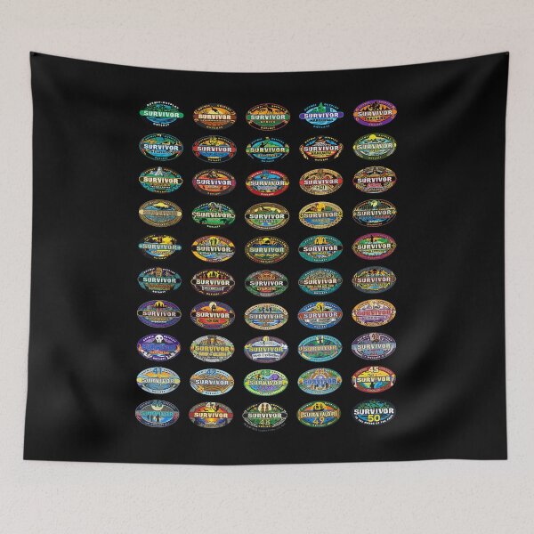 Item preview, Survivor 50 Seasons Of Survivor Officially Licensed  designed and sold by jestgushArt.