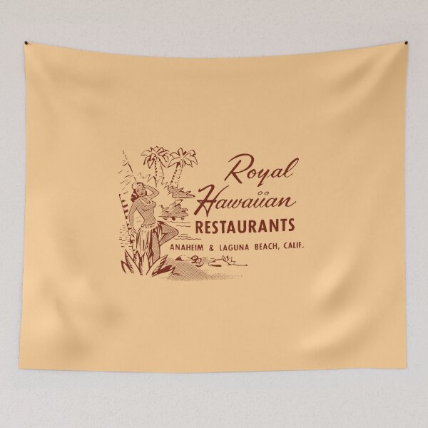 Item preview, Vintage Royal Hawaiian Restaurants - Anaheim and Laguna Beach California designed and sold by retropetrol.