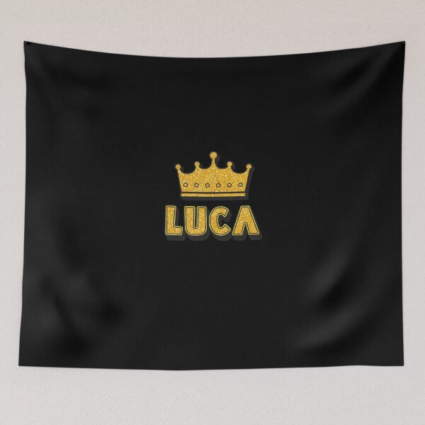 Item preview, Luca Personalized Name With Crown - Cool & Funny Custom Gift for Men and Boys designed and sold by Oussinc.