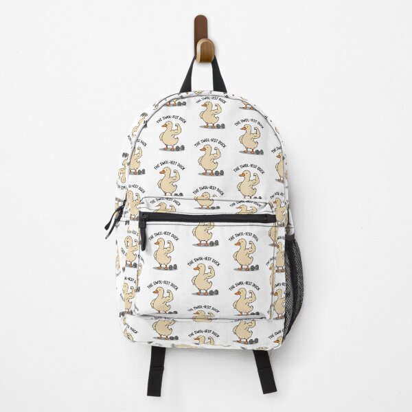 Item preview, The Swol-iest Duck – Funny Gym Duck Pun | Cute Strong Duck Cartoon designed and sold by aiqdelicia.