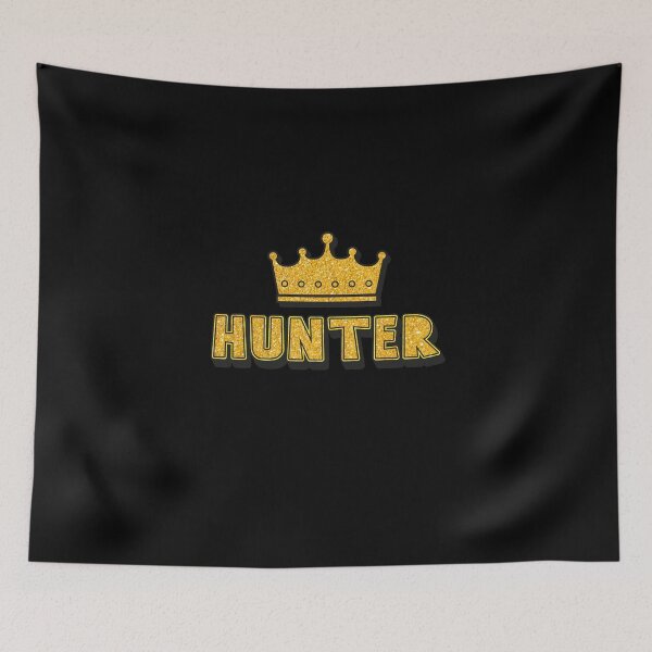 Item preview, Hunter Personalized Name With Crown - Cool & Funny Custom Gift for Men and Boys designed and sold by Oussinc.