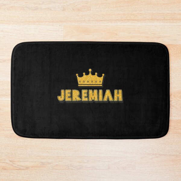 Item preview, Jeremiah Personalized Name With Crown - Cool & Funny Custom Gift for Men and Boys designed and sold by Oussinc.