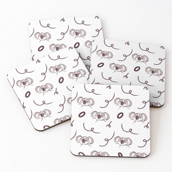 Item preview, Cute Koala Sketch Pattern designed and sold by Pryhozha.