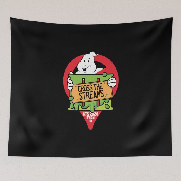 Item preview, Cross The Streams  designed and sold by bonnielehn.