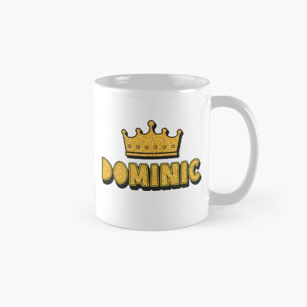 Item preview, Dominic Personalized Name With Crown - Cool & Funny Custom Gift for Men and Boys designed and sold by Oussinc.