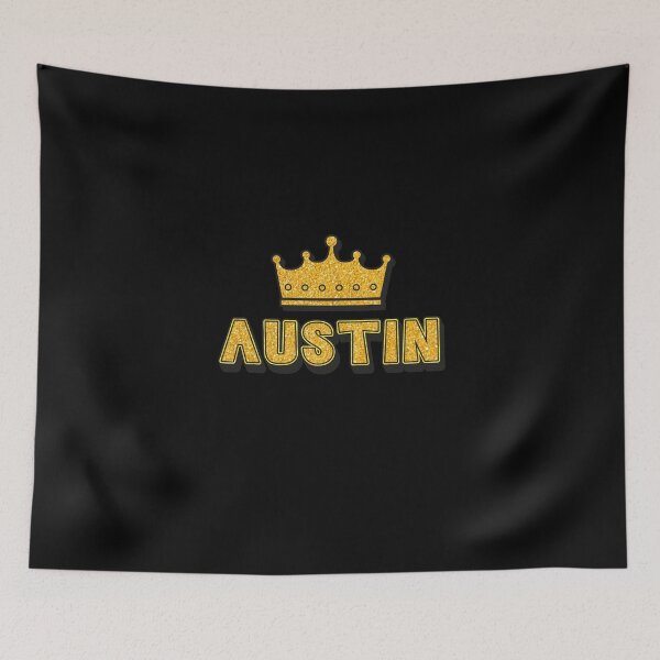 Item preview, Austin Personalized Name With Crown - Cool & Funny Custom Gift for Men and Boys designed and sold by Oussinc.