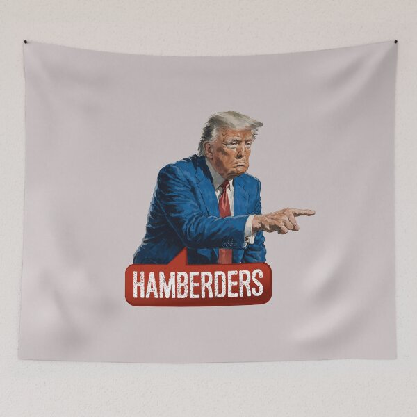 Item preview, "Hamberders" – Pointing Out the Absurd designed and sold by knappidesign.