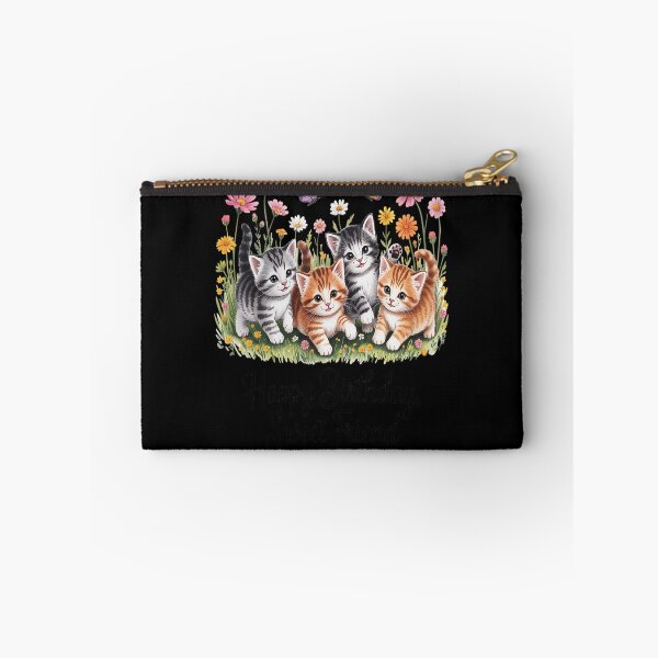 Item preview, Floral Aesthetic Painted Kittens and Pressed Flower designed and sold by TeamLequid.
