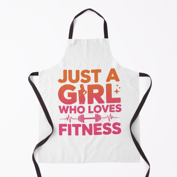 Item preview, Just a Girl Who Loves Fitness designed and sold by DigitalDream11.