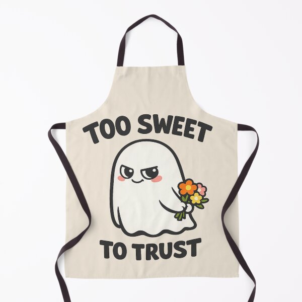 Item preview, Too Sweet to Trust Ghost Shirt Cute Creepy Bouquet Graphic designed and sold by POD DYNASTY | Original Print On Demand T-Shirt Graphics.
