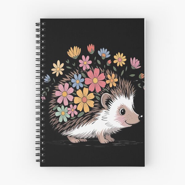 Item preview, Floral Hedgehog And Flower Cute Hedgehog Lovers Animal designed and sold by TeamLequid.