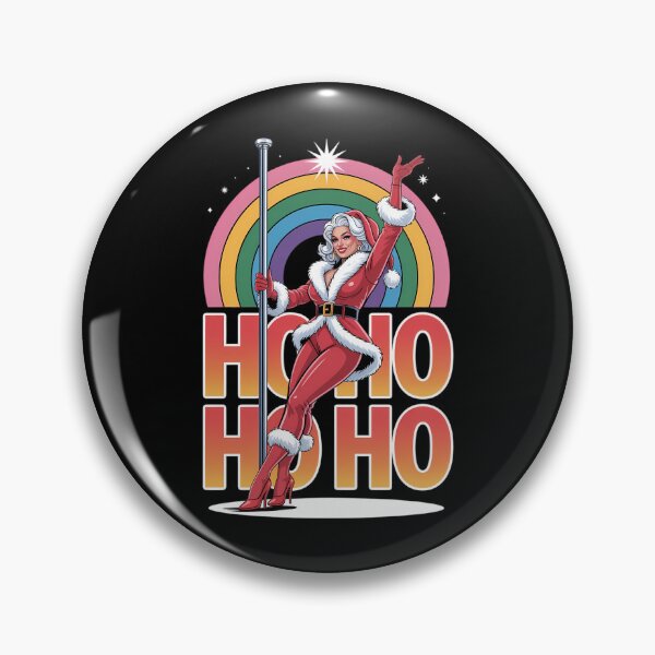 Item preview, Ho Ho Ho Drag Queen Santa Claus LGBT Christmas designed and sold by FaithAbbott.