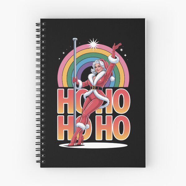 Item preview, Ho Ho Ho Drag Queen Santa Claus LGBT Christmas designed and sold by FaithAbbott.