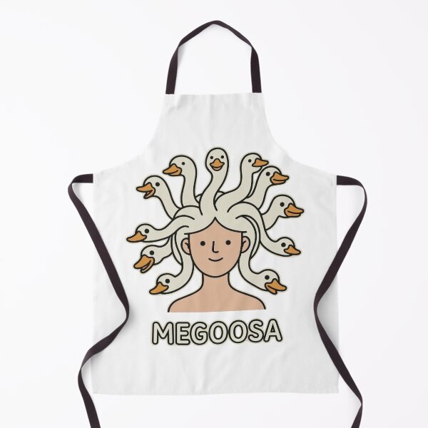 Item preview, Megoosa – Funny Goose Medusa Pun | Cute Mythology Goose Cartoon designed and sold by aiqdelicia.