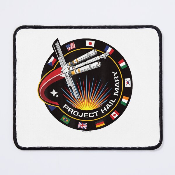 Item preview, Project Hail Mary Spaceship Mission Badge designed and sold by jestgushArt.