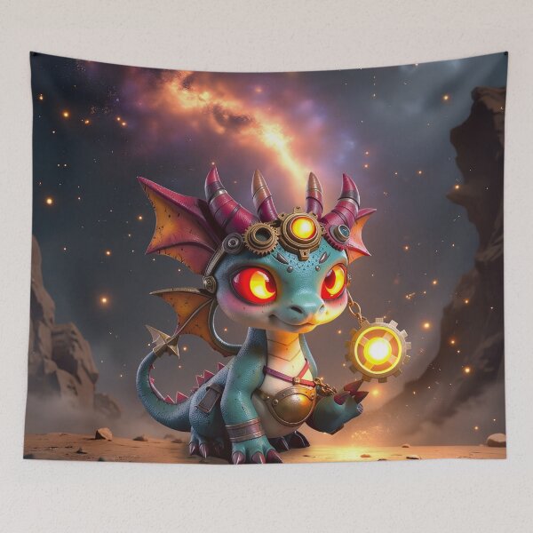 Item preview, Tiny Dragon, Big Time Energy – The Ember Clockling. designed and sold by nicky2342.
