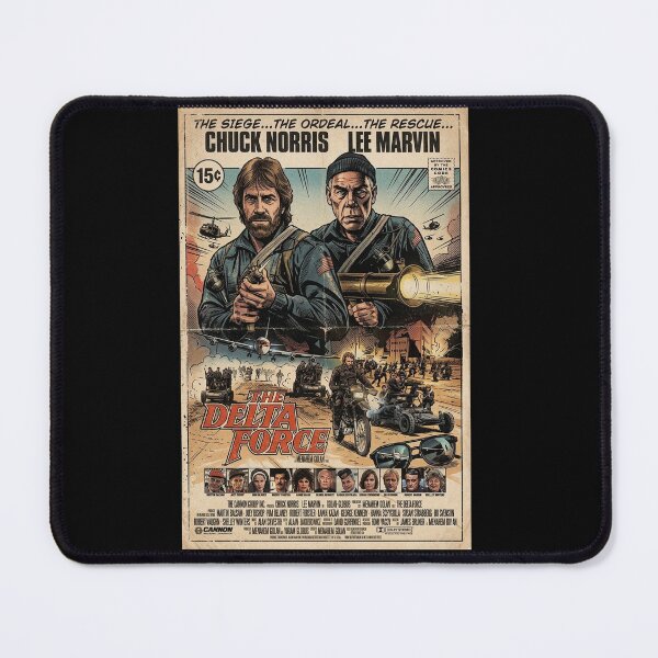Item preview, chuck norris delta force poster designed and sold by koffmannohe.