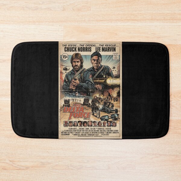 Item preview, chuck norris delta force poster designed and sold by koffmannohe.