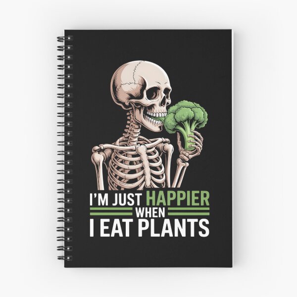 Item preview, I'm Just Happier When I Eat Plants Broccoli Veggie Vegan designed and sold by FaithAbbott.