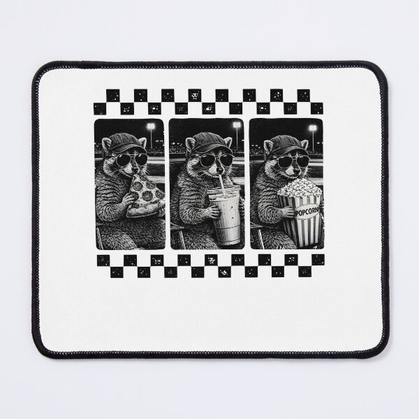 Item preview, Funny Raccoon Game Day designed and sold by Savelievich.