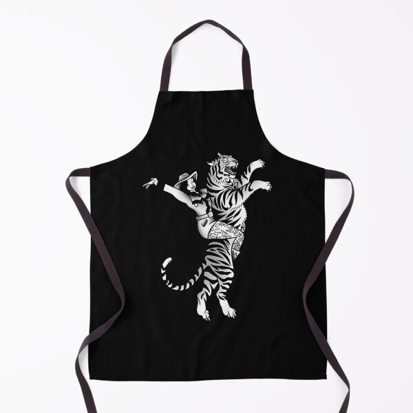 Item preview, Tattooed Tiger Cowgirl Pinup Aesthetic designed and sold by wunuhrhzjx25.