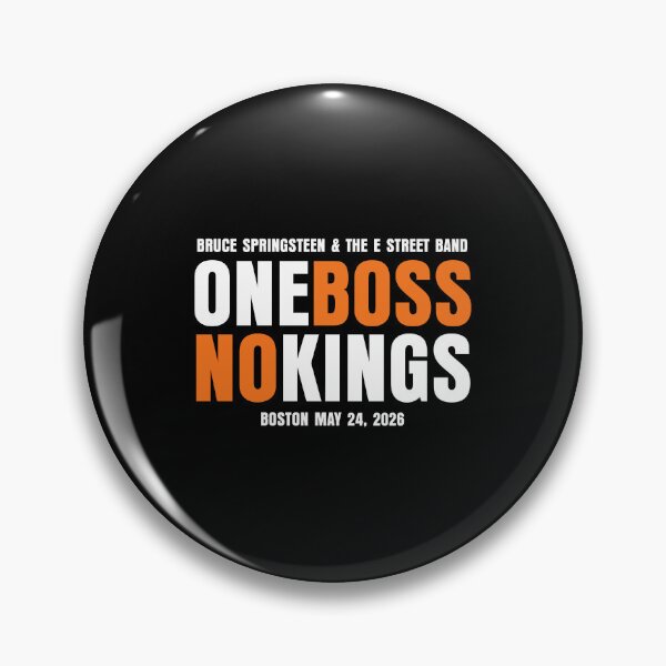 Item preview, Boston Bruce Springsteen No Kings May 24 Tour One Boss No Kings designed and sold by tessaaxx.