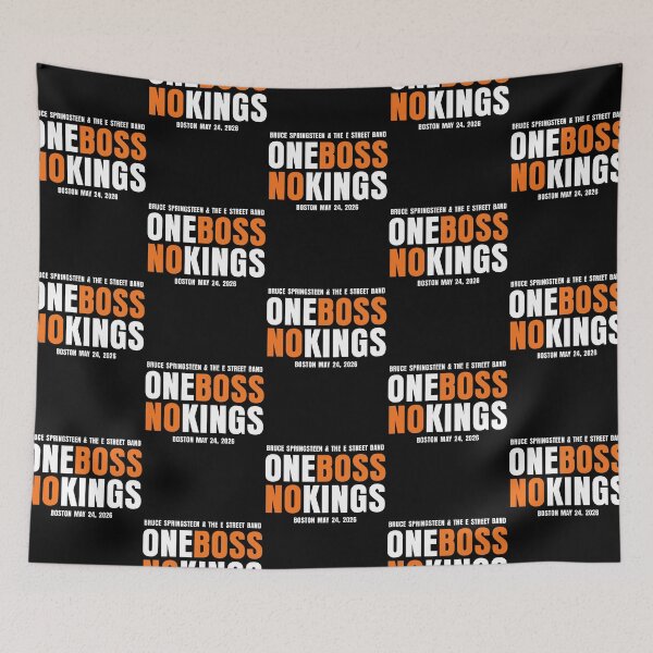 Item preview, Boston Bruce Springsteen No Kings May 24 Tour One Boss No Kings designed and sold by tessaaxx.