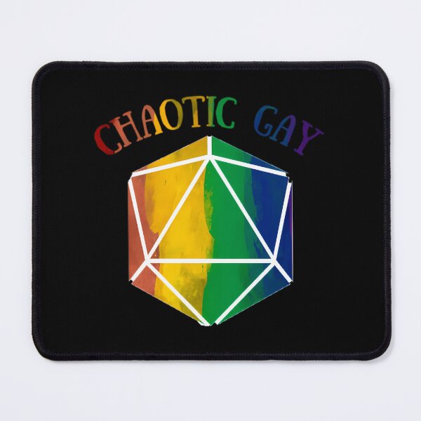 Item preview, Chaotic Gay Rainbow D20 Tabletop RPG Dice designed and sold by wunuhrhzjx25.