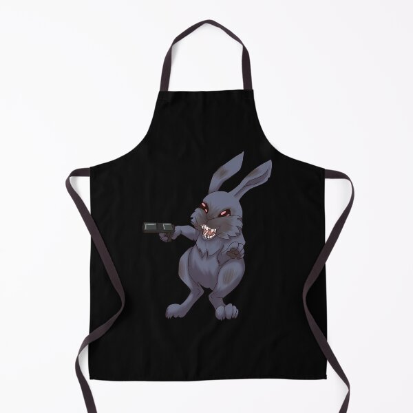 Item preview, Funny Edgy Bunny Holding Weapon Art Graphic designed and sold by wunuhrhzjx25.