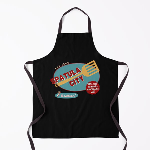 Aperçu de l'œuvre Logo de Spatula City (bleu et rouge) Emplacements Nous vendons des spatules et c'est tout créée et vendue par Abuhosam.