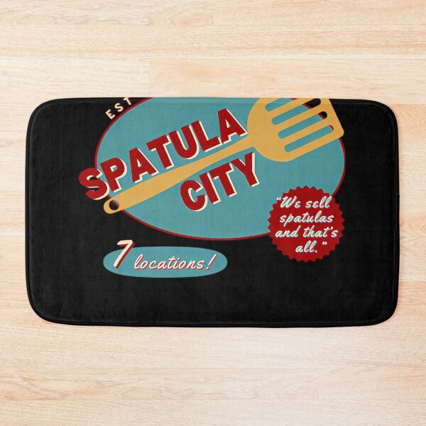 Item preview, Spatula City Logo Bluered Locations We Sell Spatulas And That's All designed and sold by Abuhosam.