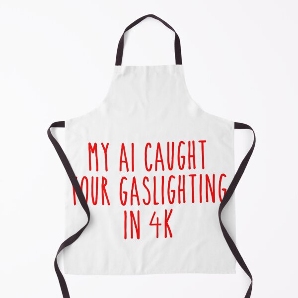 Item preview, Gaslighting Caught in 4K AI - Modern Relationship Boundary designed and sold by Mdozet.