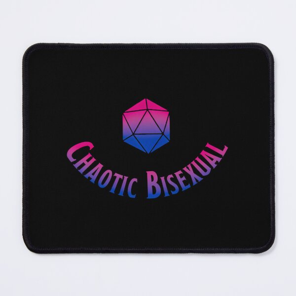 Item preview, Chaotic Bisexual Pink Blue Typography designed and sold by wunuhrhzjx25.
