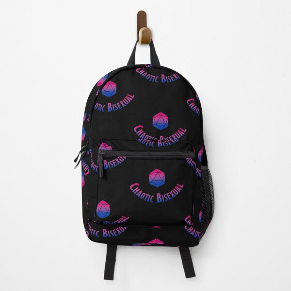 Item preview, Chaotic Bisexual Pink Blue Typography designed and sold by wunuhrhzjx25.