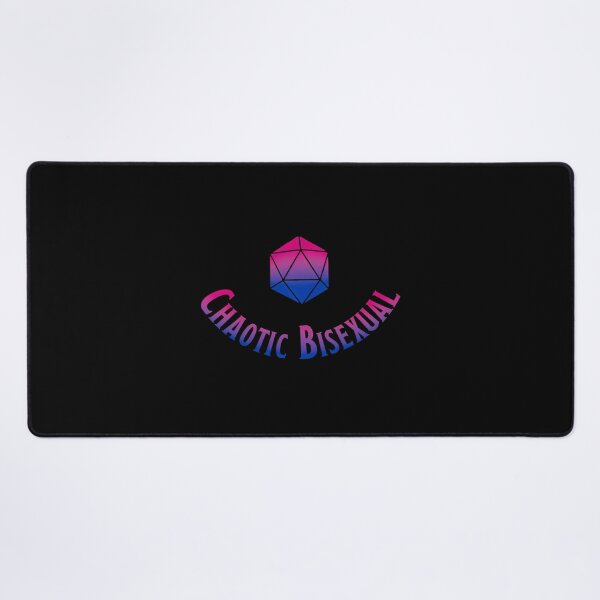Item preview, Chaotic Bisexual Pink Blue Typography designed and sold by wunuhrhzjx25.