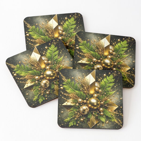 Item preview, Luxury Gold Christmas Star Ornament Design designed and sold by Kaleidoscope Print.