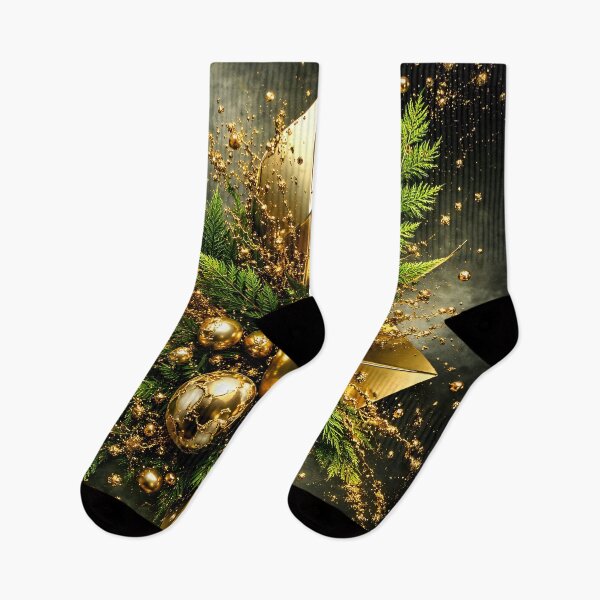 Artikelvorschau, Luxuriöses Design für goldene Weihnachtssterne entworfen und verkauft von Kaleidoscope Print.