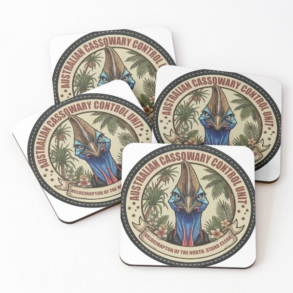 Item preview, Cassowary Control Unit - Australia designed and sold by HogarthArts.